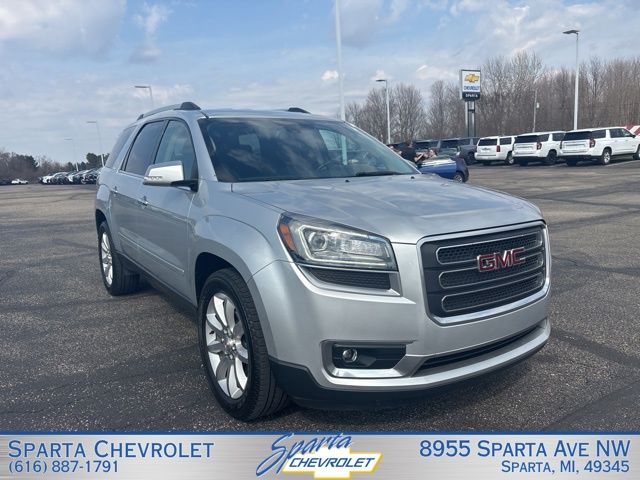 Quicksilver Metallic 2017 GMC Acadia Limited FWD SUV / Crossover Front-Wheel Drive 6-Speed Automatic