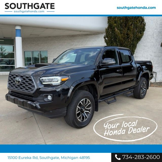 Black 2023 Toyota Tacoma Pickup Truck Four-Wheel Drive 6-Speed Automatic