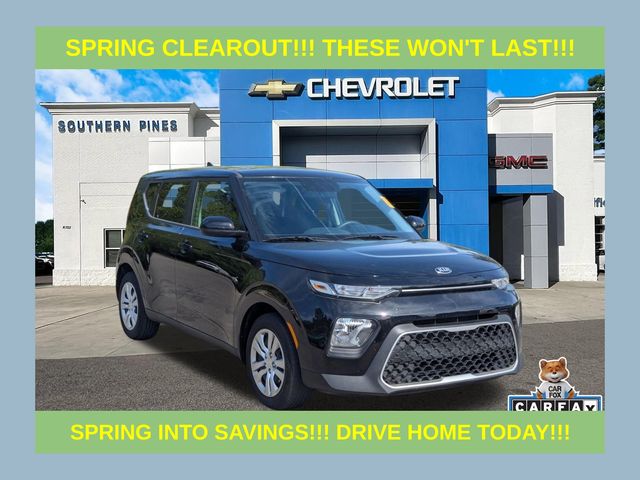 Cherry Black 2021 Kia Soul LX FWD SUV / Crossover Front-Wheel Drive Continuously Variable Transmission