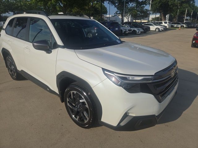Crystal White Pearl 2026 Subaru Forester SUV / Crossover All-Wheel Drive Continuously Variable Transmission