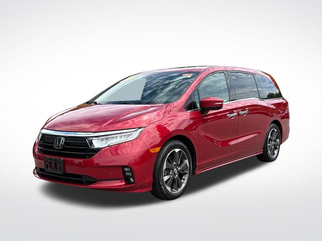 Red 2023 Honda Odyssey Minivan Front-Wheel Drive Automatic