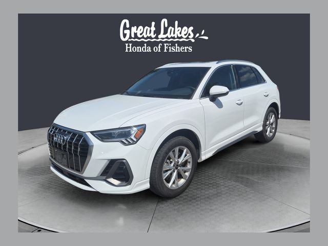 Glacier White Metallic 2025 Audi Q3 SUV / Crossover All-Wheel Drive 8-Speed Automatic