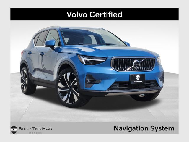 Fjord Blue Metallic 2023 Volvo XC40 SUV / Crossover All-Wheel Drive Automatic