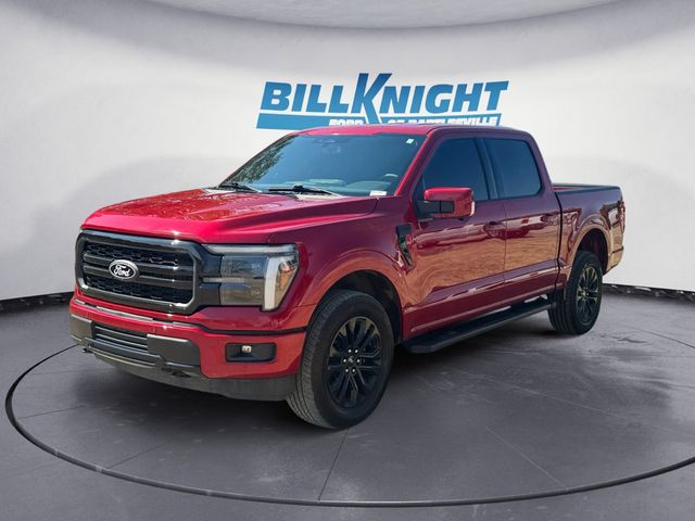 Red Metallic 2025 Ford F-150 Pickup Truck Four-Wheel Drive Automatic