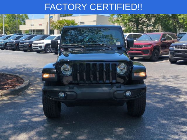 Used 2022 Black Jeep Unlimited Sahara Altitude image 8