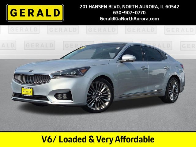 Silky Silver 2018 Kia Cadenza Sedan Front-Wheel Drive 8-Speed Automatic