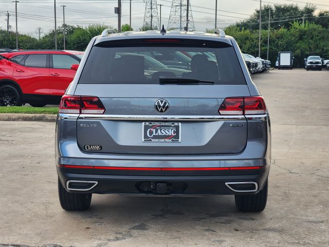 2023 Volkswagen Atlas SEL Gray at Texan Dodge Chrysler Jeep Ram