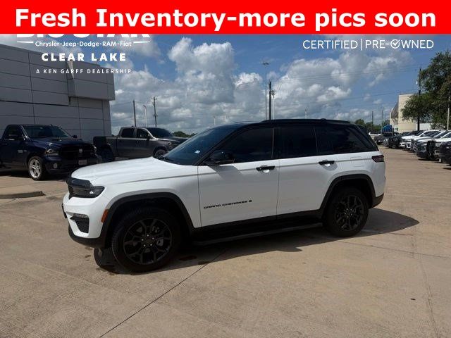 2025 Jeep Grand Cherokee Limited White at River Oaks CDJR