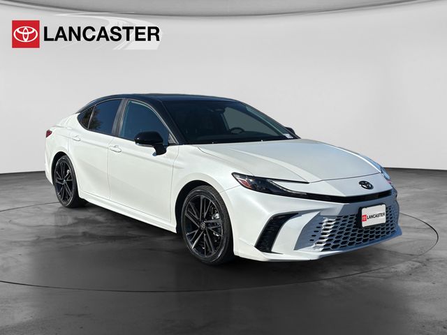 Midnight Black Metallic 2025 Toyota Camry Sedan Front-Wheel Drive Continuously Variable Transmission