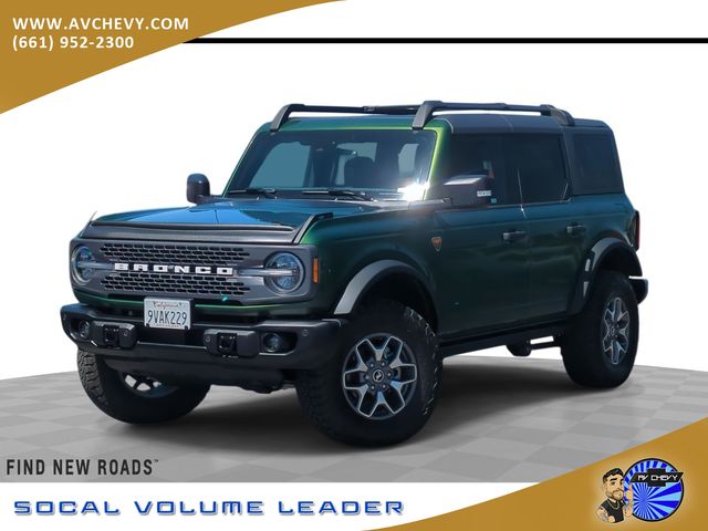 Eruption Green Metallic 2025 Ford Bronco SUV / Crossover Four-Wheel Drive 7-Speed Manual