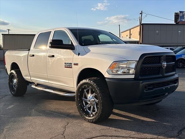 Bright White Clearcoat 2017 RAM 2500 Tradesman Crew Cab 4WD Pickup Truck Four-Wheel Drive 6-Speed Automatic