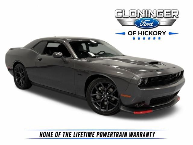 Gray (Granite Pearlcoat) 2023 Dodge Challenger Coupe Rear-Wheel Drive 6-Speed Manual