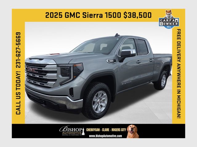 Sterling Metallic 2025 GMC Sierra 1500 Pickup Truck Four-Wheel Drive 8-Speed Automatic