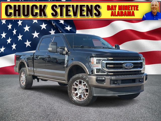 Brown 2022 Ford F-250 Super Duty Pickup Truck Four-Wheel Drive Automatic