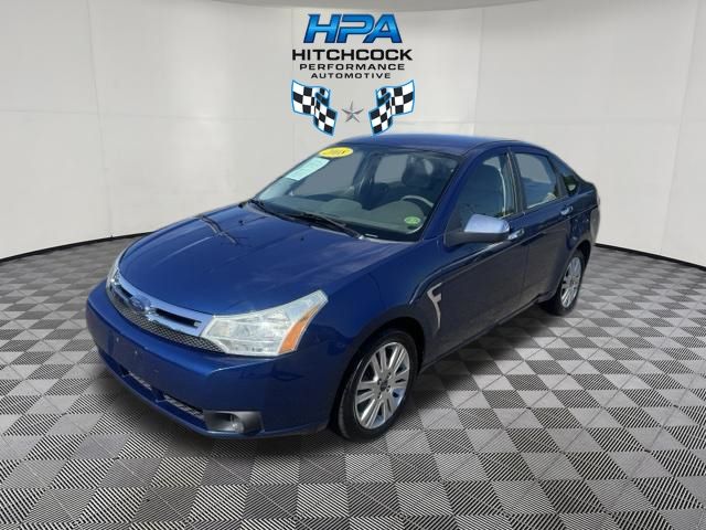 Blue 2008 Ford Focus Hatchback  