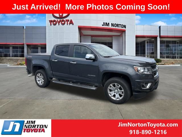 Cyber Gray Metallic 2017 Chevrolet Colorado Pickup Truck Four-Wheel Drive 8-Speed Automatic