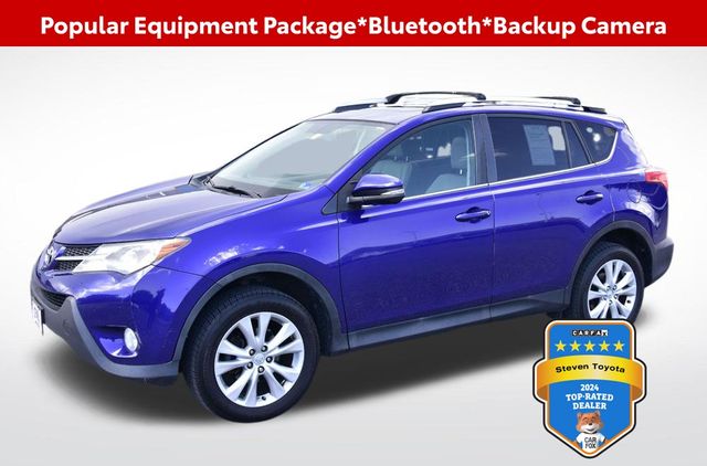 Blue Crush Metallic 2015 Toyota RAV4 Limited AWD SUV / Crossover All-Wheel Drive 6-Speed Automatic