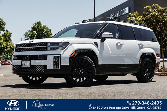 Serenity White 2025 Hyundai Santa Fe SUV / Crossover All-Wheel Drive Automatic