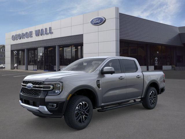 Carbonized Gray Metallic 2026 Ford Ranger Lariat SuperCrew 4WD Pickup Truck Four-Wheel Drive Automatic