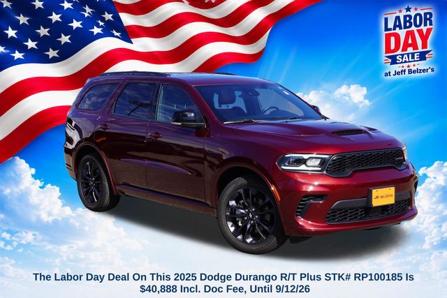 Octane Red Pearlcoat 2025 Dodge Durango SUV / Crossover All-Wheel Drive 8-Speed Automatic