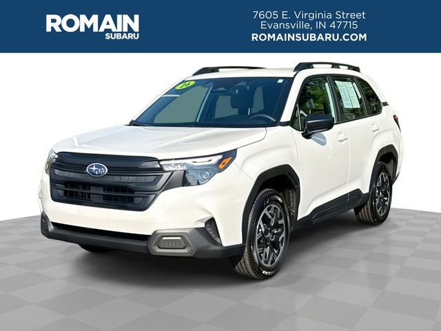 Crystal White Pearl 2026 Subaru Forester Crossover AWD SUV / Crossover All-Wheel Drive Continuously Variable Transmission