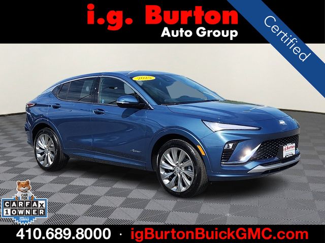 Ocean Blue Metallic 2025 Buick Envista SUV / Crossover Front-Wheel Drive 6-Speed Automatic