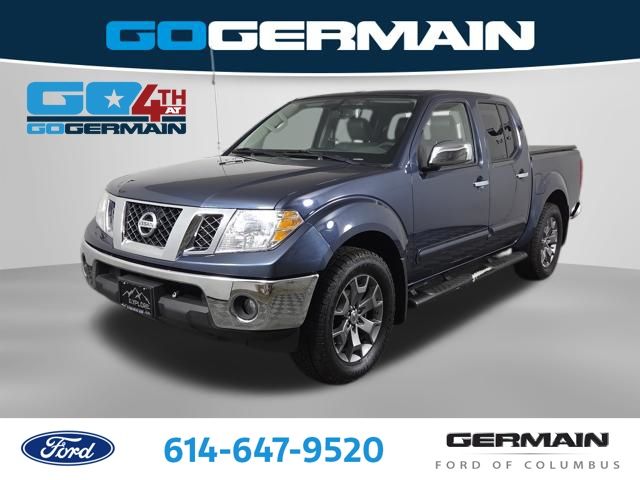 Arctic Blue Metallic 2019 Nissan Frontier Pickup Truck Four-Wheel Drive 5-Speed Automatic Overdrive