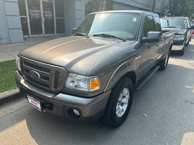 Dark Shadow Gray Metallic 2011 Ford Ranger Pickup Truck Four-Wheel Drive 5-Speed Automatic Overdrive