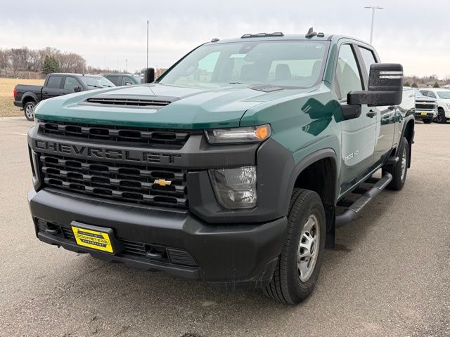 Woodland Green 2021 Chevrolet Silverado 2500HD Work Truck Crew Cab 4WD Pickup Truck Four-Wheel Drive 6-Speed Automatic
