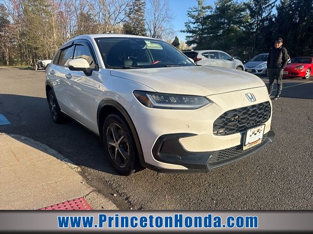 Platinum White Pearl 2024 Honda HR-V EX-L FWD SUV / Crossover Front-Wheel Drive Continuously Variable Transmission