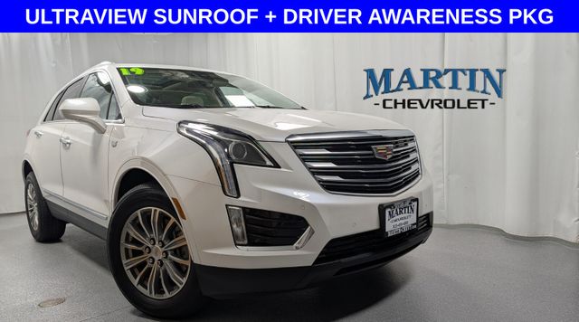 Crystal White Tricoat 2019 Cadillac XT5 Luxury AWD SUV / Crossover Four-Wheel Drive 8-Speed Automatic