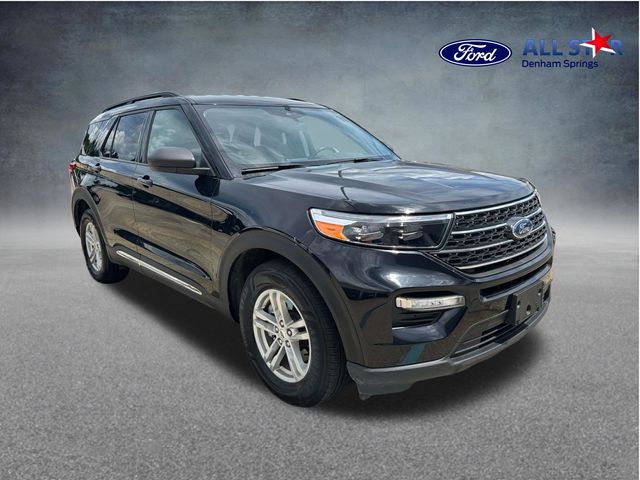 Black Metallic 2024 Ford Explorer XLT RWD SUV / Crossover Rear-Wheel Drive Automatic