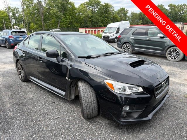 Crystal Black Silica 2016 Subaru WRX Sedan All-Wheel Drive 6-Speed Manual