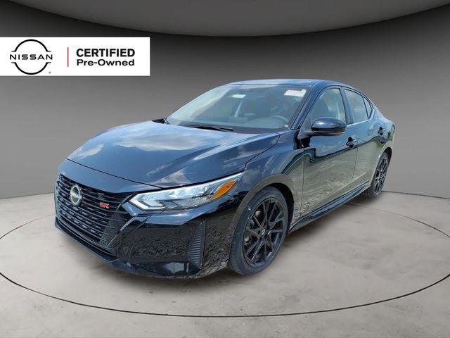 Super Black 2025 Nissan Sentra Sedan Front-Wheel Drive Continuously Variable Transmission