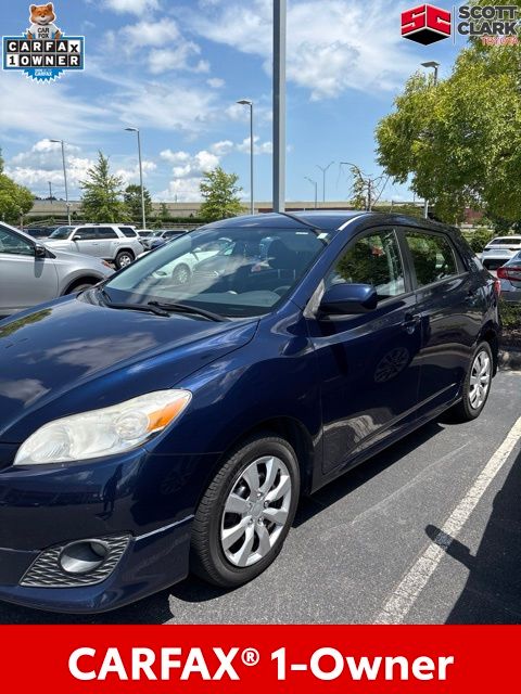 Blue 2010 Toyota Matrix Hatchback All-Wheel Drive 4-Speed Automatic