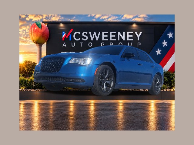 Blue (Frostbite) 2023 Chrysler 300 Sedan Rear-Wheel Drive 8-Speed Automatic