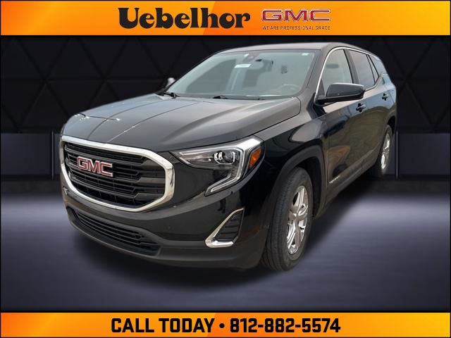 Black (Ebony Twilight Metallic) 2021 GMC Terrain SLE FWD SUV / Crossover Front-Wheel Drive 9-Speed Automatic