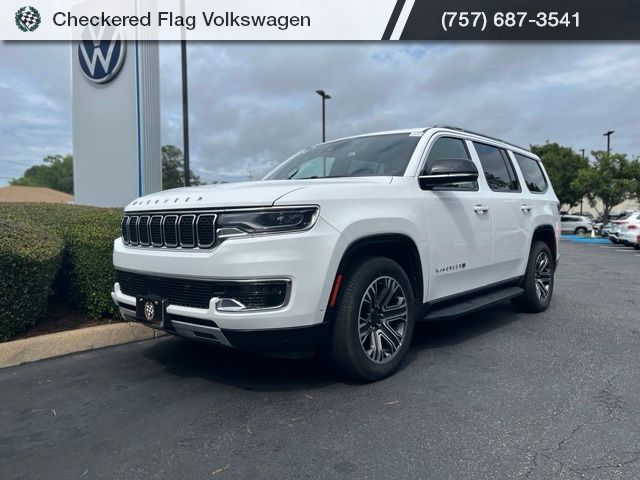 Bright White Clearcoat 2024 Jeep Wagoneer SUV / Crossover Four-Wheel Drive 8-Speed Automatic