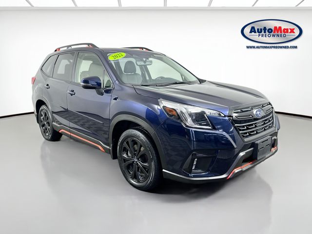 Dark Blue Pearl 2022 Subaru Forester Sport Crossover AWD SUV / Crossover All-Wheel Drive Continuously Variable Transmission