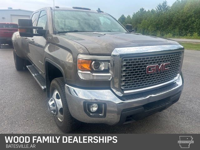 Bronze Alloy Metallic 2015 GMC Sierra 3500HD Pickup Truck Four-Wheel Drive 6-Speed Automatic