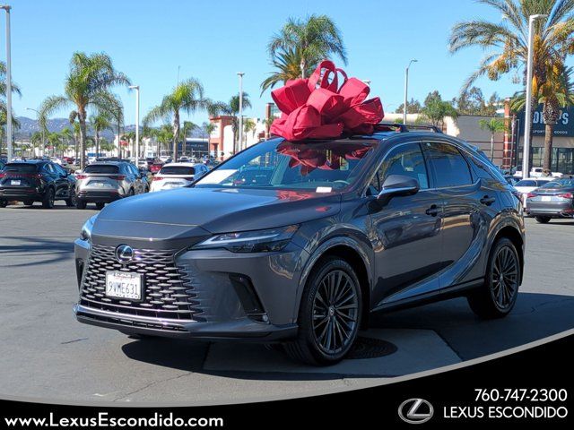 Cloudburst Gray 2025 Lexus RX Hybrid SUV / Crossover All-Wheel Drive Continuously Variable Transmission