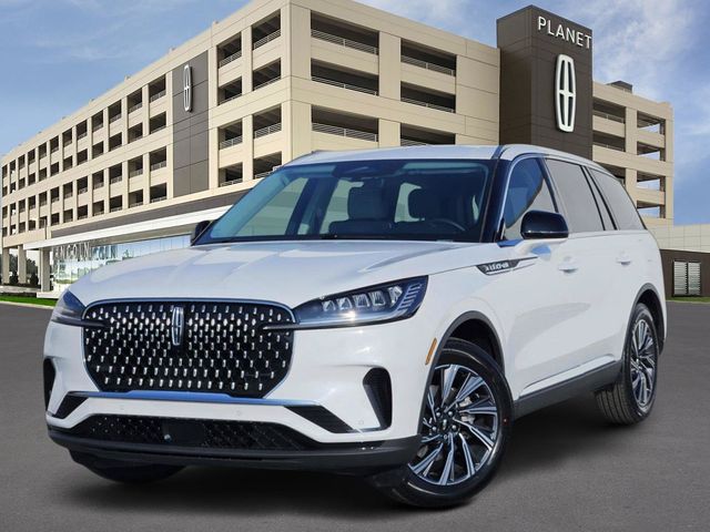 White Metallic 2026 Lincoln Aviator SUV / Crossover Rear-Wheel Drive Automatic
