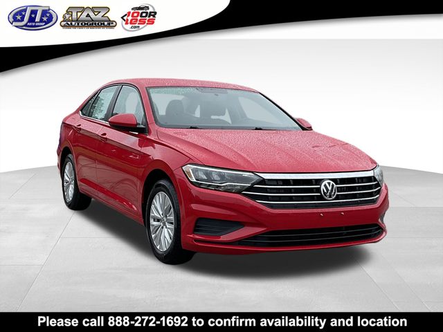 Red 2019 Volkswagen Jetta S FWD Sedan Front-Wheel Drive 6-Speed Manual