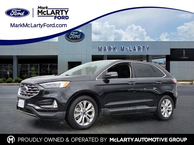 Agate Black Metallic 2022 Ford Edge SUV / Crossover All-Wheel Drive 8-Speed Automatic