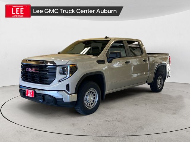 Coastal Dune 2026 GMC Sierra 1500 Pro Crew Cab 4WD Pickup Truck Four-Wheel Drive Automatic