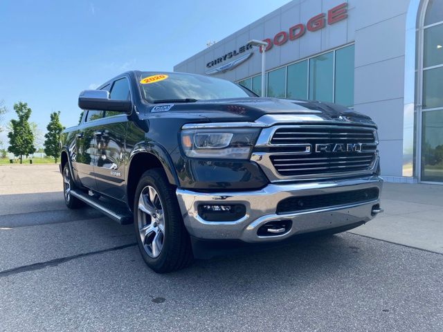2020 Ram 1500 Laramie - Steel Metallic exterior view 3