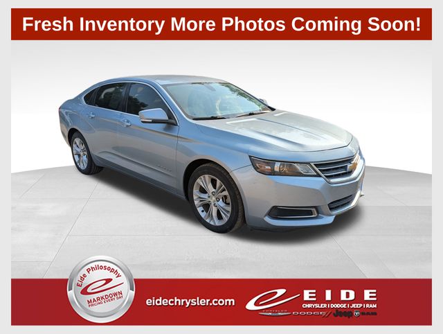 Silver Topaz Metallic 2015 Chevrolet Impala Sedan Front-Wheel Drive 6-Speed Automatic Overdrive