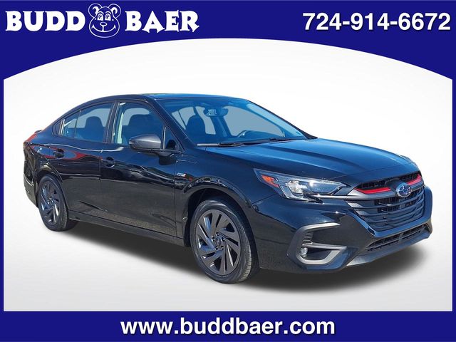Crystal Black Silica 2024 Subaru Legacy Sport AWD Sedan All-Wheel Drive Continuously Variable Transmission