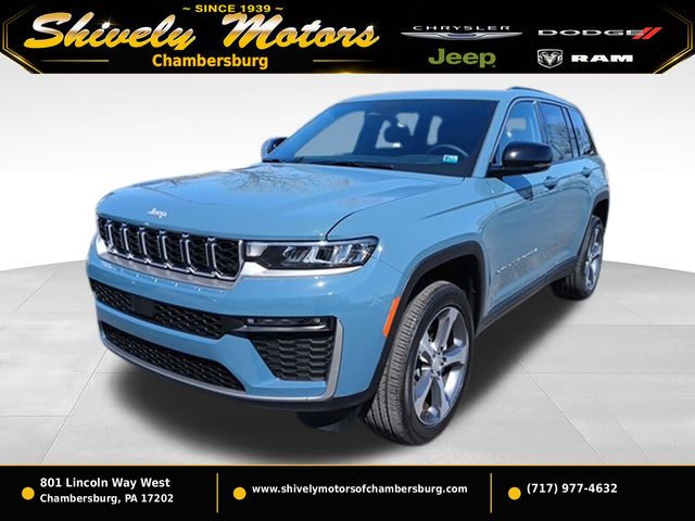 Gray (Steel Blue) 2026 Jeep Grand Cherokee SUV / Crossover Four-Wheel Drive 8-Speed Automatic