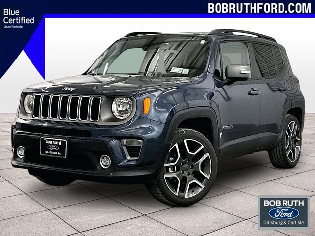 2021 Jeep Renegade Limited Blue at South Hills Kia